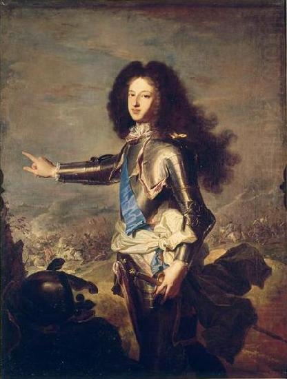 Hyacinthe Rigaud Portrait de Louis de France, duc de Bourgogne china oil painting image